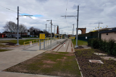 Trafford Centre deserted tram station due to coronavirus