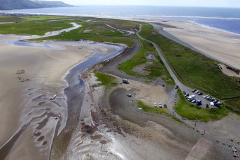 Fairbourne Railway, aerial shot